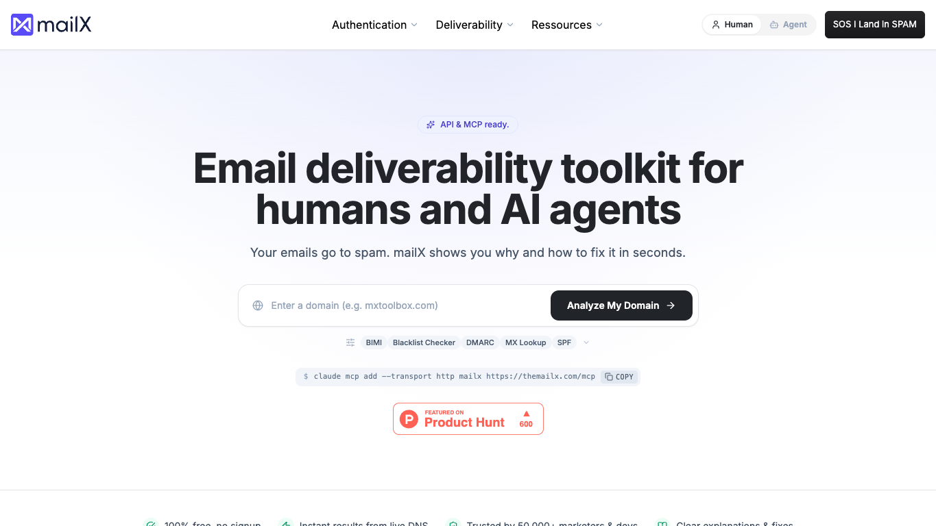 mailX by mailwarm screenshot